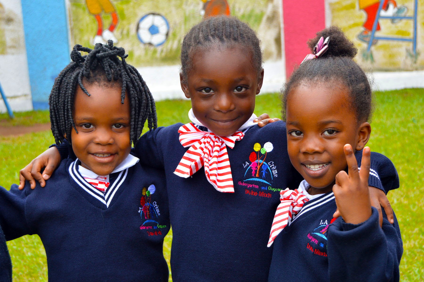 We provide quality education to our kids.